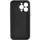 Cиликоновый чехол для iPhone 14 Pro - Full Camera с микрофиброй (Лого), Black