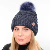 Шапка Margaret 18033 джинс