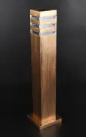 Уличный фонарь столбик 26206 Золото 59х14х14 см.