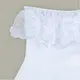 Носки детские для девочки GABBI NSD-65/3 (комп.3 шт) ажурные с рюшей р. 8-10 (90967)