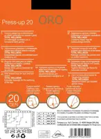 Press up 20 den колготки Fumo Oro 5-XL
