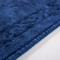 Набір килимків для ванної Arya Damaks AR-A107216-Dark-blue 2 предмета сині