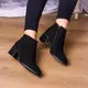 Ботинки женские Fashion Tres 2166 39 размер 25 см Черный