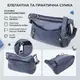 Женская сумка из натуральной кожи Vintage 23019 Синий
