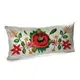 Подушка для дивана бархатная Мак 50x24 см (52BP_23M001)