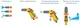 Пистолет - распылитель HoZelock 2674 Jet Spray