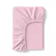 Полуторное постельное белье муслин с простыней на резинке BABY BLUSH