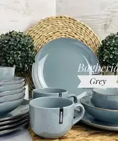Сервиз столовый Ardesto Bagheria Grey AR0015GREY 15 предметов серый