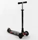 Самокат MAXI "Best Scooter" 4 колеса PU, СВЕТ, трубка руля алюминиевая. Multicolor (102020)
