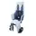 Детское велокресло Bobike Exclusive maxi Plus Carrier LED / Denim deluxe