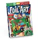 Аппликация разноцветной фольгой "FOIL ART", "Машинка" рус