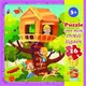Пазлы G-Toys Детская площадка LX07 16 деталей