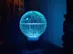 Сменная пластина для 3D ночника "Звезда смерти" 3DTOYSLAMP