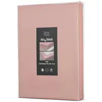 Простирадло на гумці Ardesto Mix MatСh Premium ART1620FSU 160х200+30 см світло-рожева