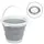 Туристическое складное ведро, 5 л Cиликоновое ведро Сollapsible Bucket