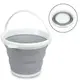 Туристическое складное ведро, 5 л Cиликоновое ведро Сollapsible Bucket