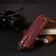 Надежная кожаная ключница GRANDE PELLE 11667 Бордовый