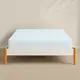Семейный комплект фланель с простыней на резинке SNOW CS1