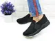 Женские стильные слипоны Fashion Muffin 1006 39 размер 23,5 см Черный