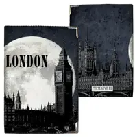Обложка на паспорт London Moon (ткань)