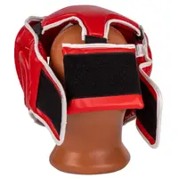 Боксерський шолом PowerPlay 3100 PU (тренувальний) - Red S