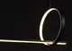 Люстра светодиодная подвесная LED светильник для квартиры на потолок лэд 27154 Черный 30-150х25х80 см.