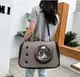 Сумка переноска для кошек и собак с иллюминатором CosmoPet CP-31 Khaki