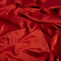 Ткань плательная атлас шелк Vanessa теракот