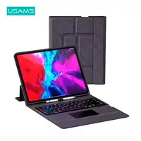 USAMS Smart Touch Control Keyboard Cover Winz Series для iPad Pro 2020 12.9 \"US-BH686 |BT5.1, 350Hours|
