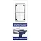 Сушилка для белья напольная Casa Si Merkur Pure 18m Silver (CS92235S04C)