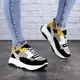Женские разноцветные кроссовки Fashion Pepita 2043 39 размер 24,5 см Черный