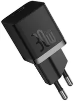 Сетевое зарядное устройство Baseus GaN5 Fast Charger 1C 30W, Black (CCGN070401)
