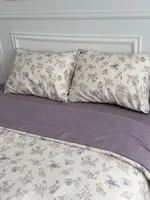 Постільна білизна сімейна Dushka Home Муслін 21735 160х215х2 см
