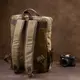 Рюкзак текстильный дорожный унисекс на два отделения Vintage 20612 Зеленый