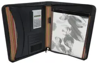 Папка для документов из эко кожи Macma Mcollection, черная