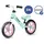 Велобег велосипед Kidwell REBEL Mint, вес 2,64 кг, для детей 3-4 лет, с 12-дюймовыми шинами EVA
