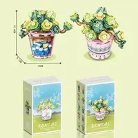 Уценка. Конструктор "Bonsai: Цветы" (вид 2) помятая коробка