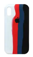 Силиконовый чехол для iPhone XR - Rainbow (Радуга), Разноцветный