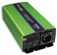 Інвертор 12 230 з чистою синусоїдою і зарядним пристроєм 1200Вт Qoltec (Польща)