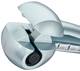 Стайлер для волос Babyliss Hydro Fusion C1700E 33 Вт голубой