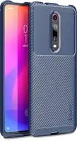 Чехол-накладка Ipaky Carbon Fiber Series/Soft TPU Case Xiaomi Mi 9T/Mi 9T Pro/Redmi K20/K20 Pro Navy Blue