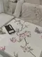 Butterfy bej сатин с вышивкой. Евро размер. Dantela vita Турция.