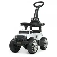 Толокар машинка Bambi Jeep M-4800E-1 белая