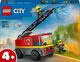 Конструктор LEGO City Пожарная машина с лестницей 82 детали (60463)