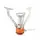 Пальник газовий Starcamp 3000W HX-CS09 silver