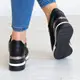 Сникеры женские Fashion Lukki 3225 40 размер 25,5 см Черный