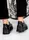 Кроссовки LOOK черная ш. 7979-28