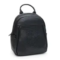 Женский кожаный рюкзак Keizer K18127bl-black