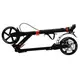 Двухколесный самокат Scale Sports, складной руль, ручной тормоз. Black. (SS-04 черный)