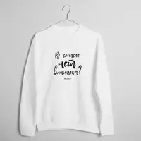 Свитшот "В смысле нет винишка?", Белый, XXL, русский